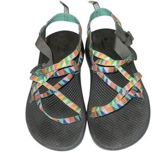 Chaco Multicolor Strappy Sandals Kid Size 5